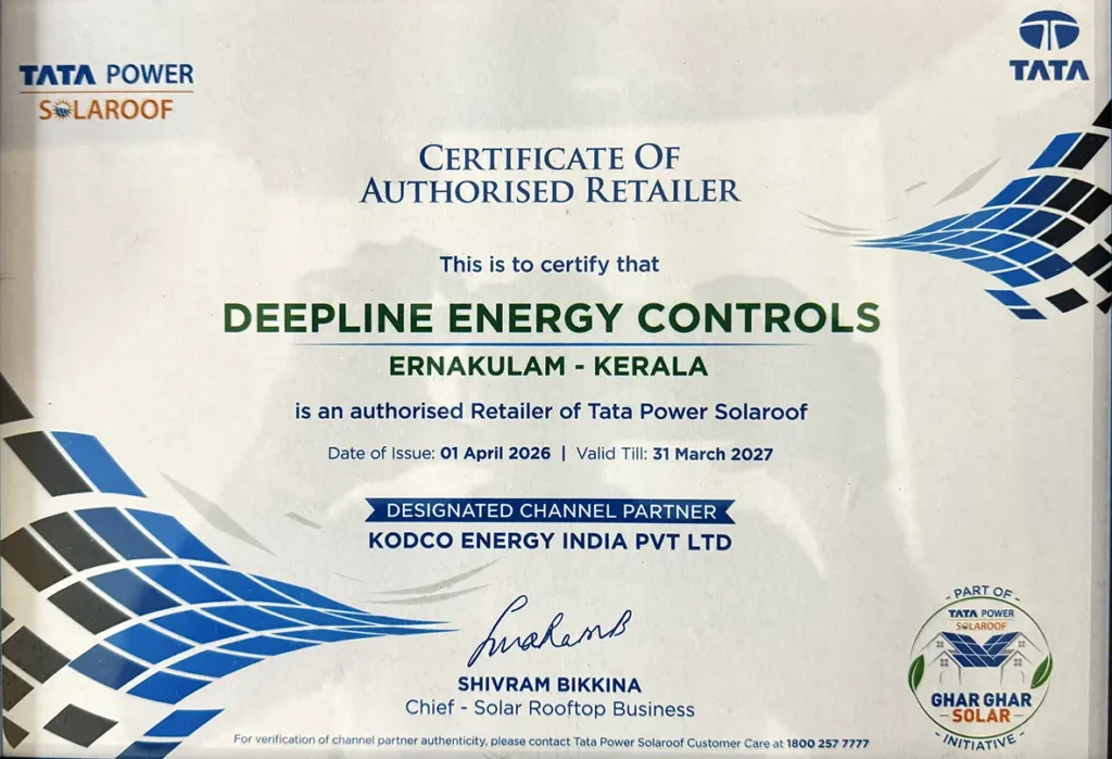 Tata Power Solar Authorised Retailer
